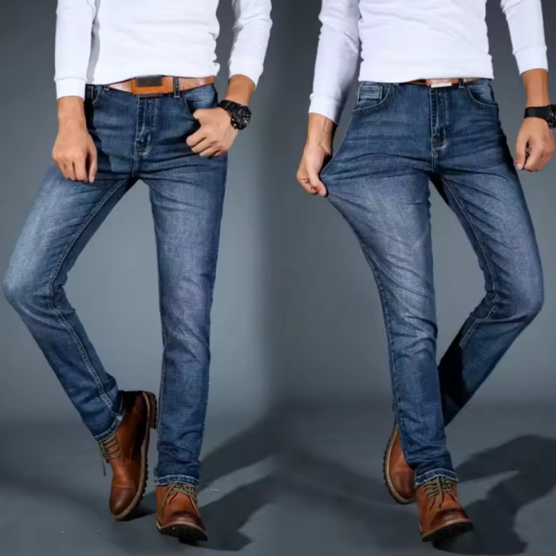 Levis Jeans 501 - Calça Jeans Masculina Casual 2025 Nova