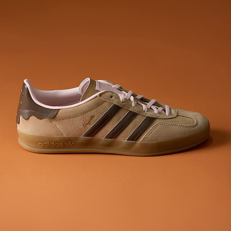 Adidas Shoes Gazelle - Tênis Adidas Originals JR8028 Bege Marrom