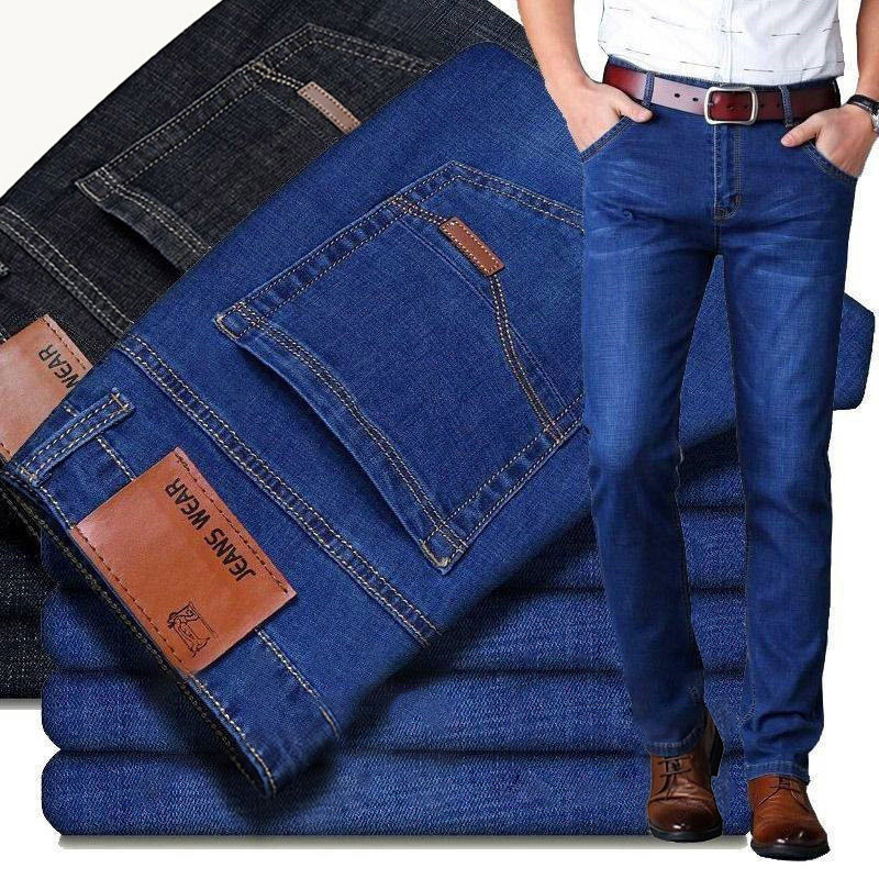 Levis Jeans 501 - 2025 nova moda masculina negócios jeans