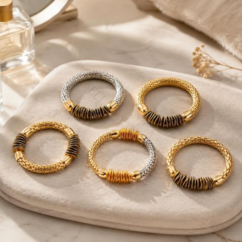 Conjunto pulseira texturizada  - Coordinates Bracelet avaliação e preço