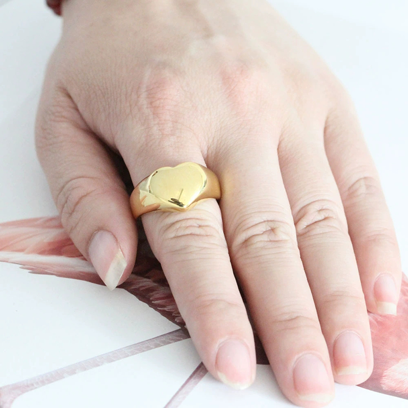 365 aço inoxidável punk rock s - Initial Ring Custom avaliação e preço