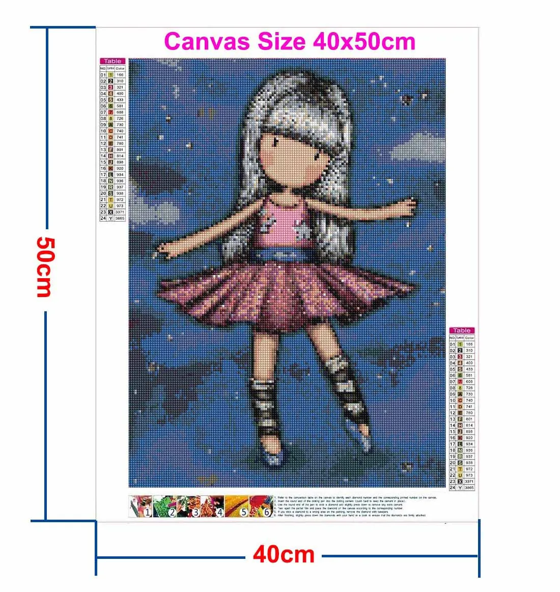 Gorjus Kit de Pintura Diamante - Photo Mosaic Print avaliação e preço