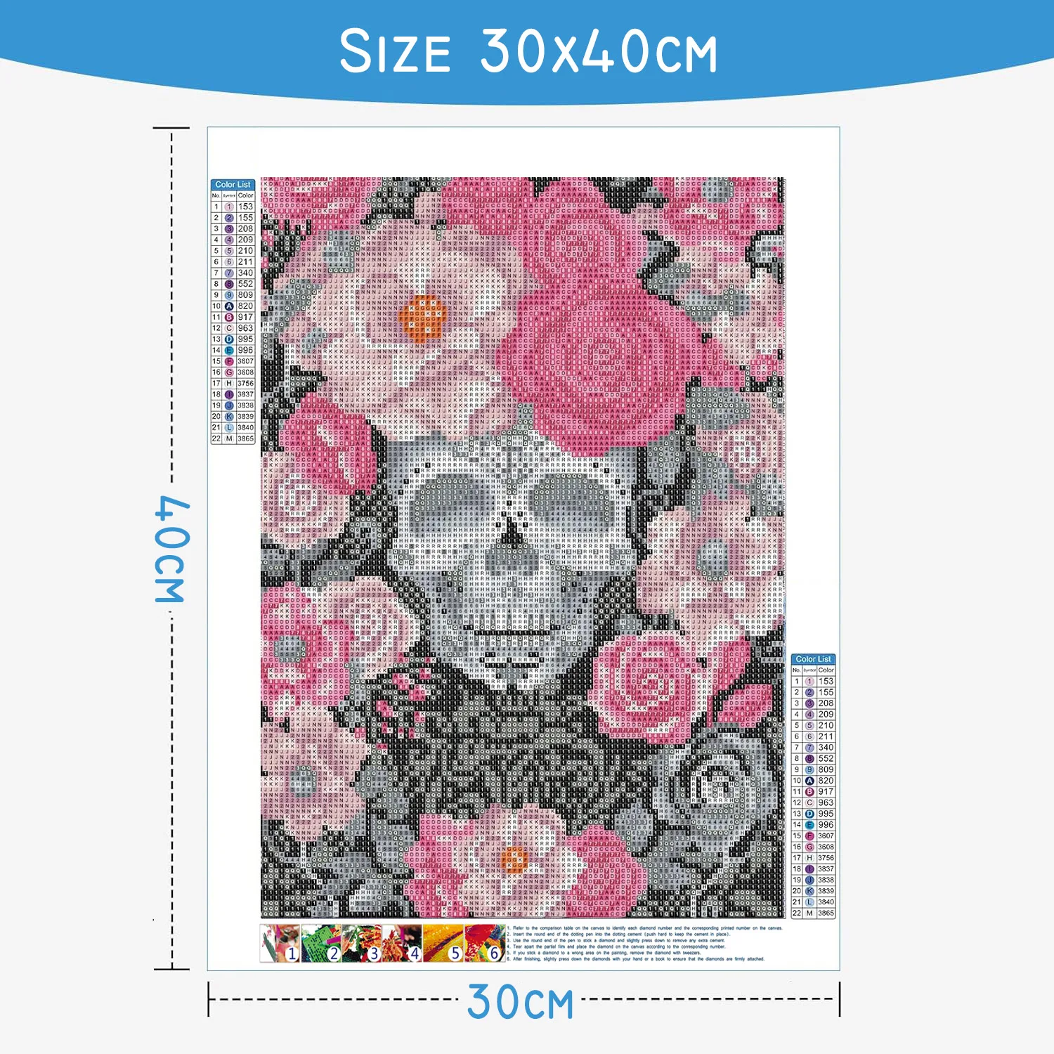 Gorjus Kit de Pintura Diamante - Photo Mosaic Print avaliação e preço